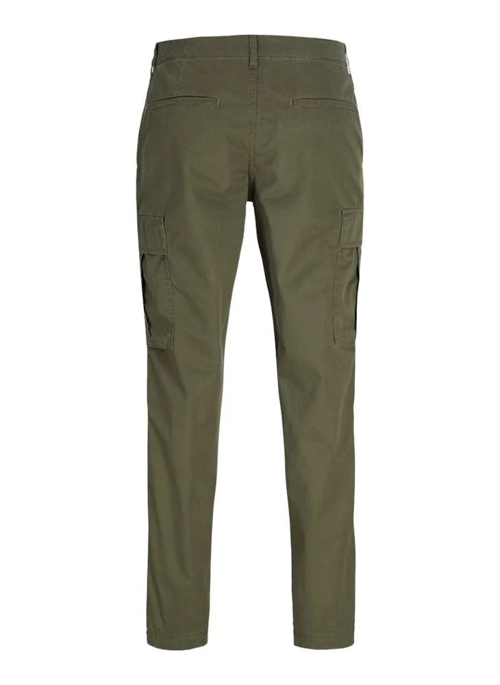 JJ Rebel  Regular Fit Cargo Pants for Men | Best Price UAE